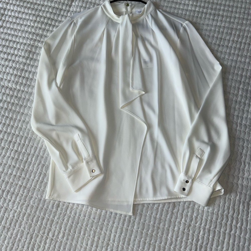 Calvin Klein Classic White Women's Blouse